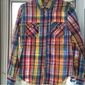 Arnold Zimberg Long Sleeve Button Up Shirt
